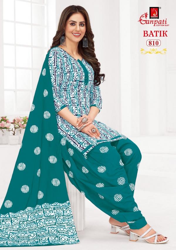 Ganpati Batik Patiyala Vol-8 – Dress Material